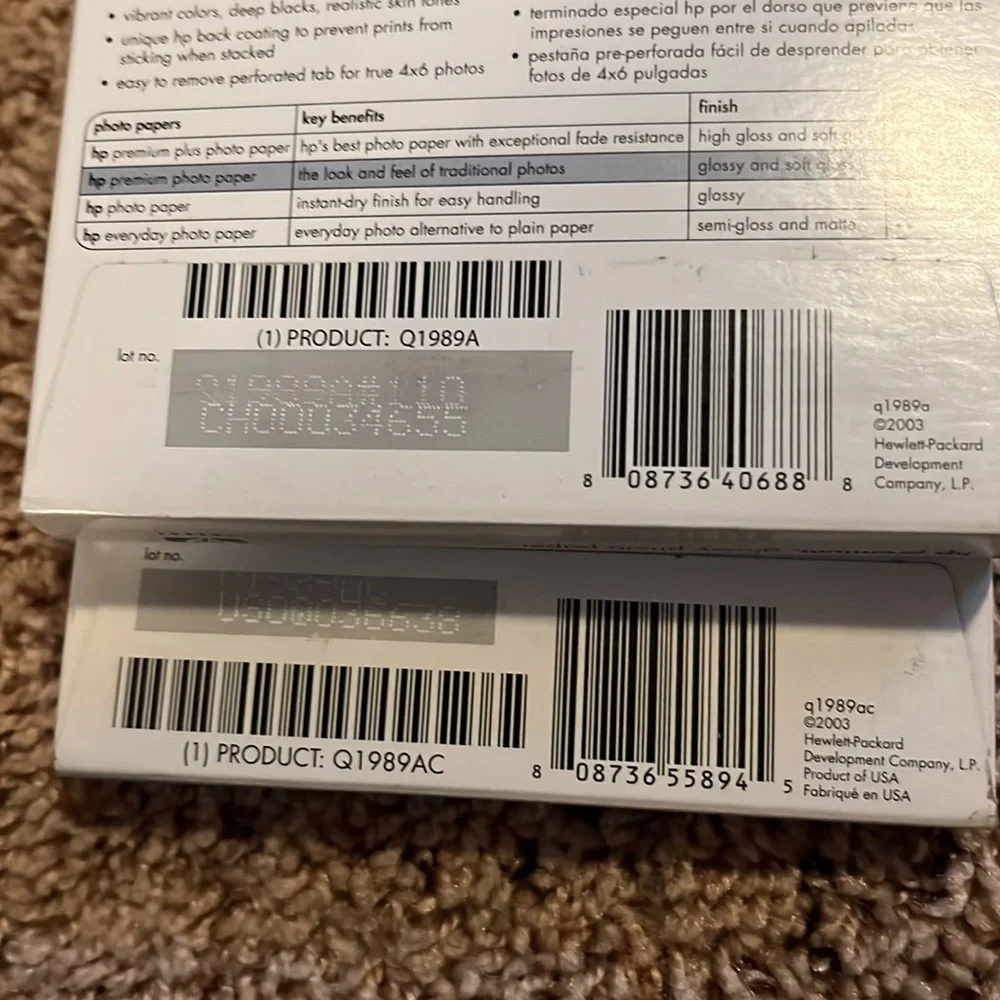 HP Premium Glossy Photo Paper